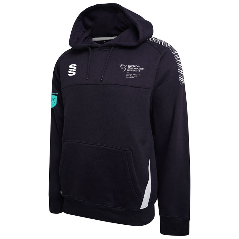 LJMU Sport & Exercise Science - Fuse Hoody : Navy / White