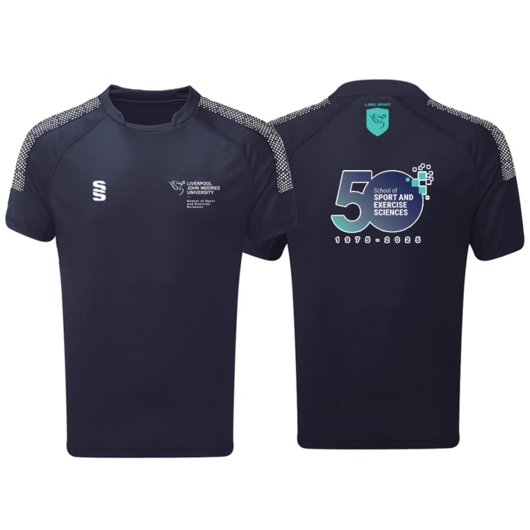 LJMU Sport & Exercise Science - Dual Games Shirt - 50 Years - Women's Fit