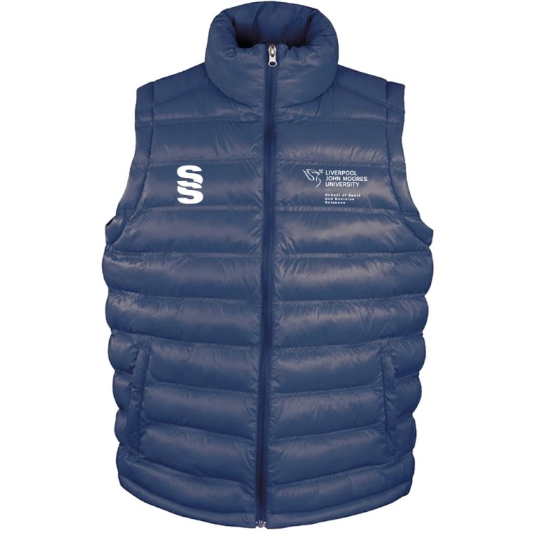 LJMU Sport & Exercise Science - Padded Gilet : Navy