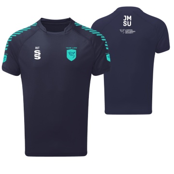 Team LJMU - Women's Dual Games Shirt : Navy