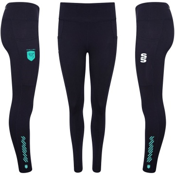 Team LJMU - Performance Full Length Leggings : Navy