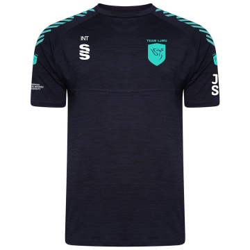 Team LJMU - Dual Gym T-shirt : Navy Melange