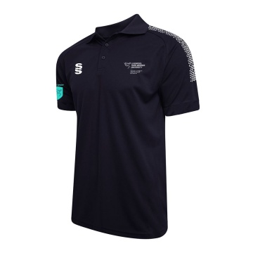 LJMU Sport & Exercise Science - Dual Solid Colour Polo : Navy
