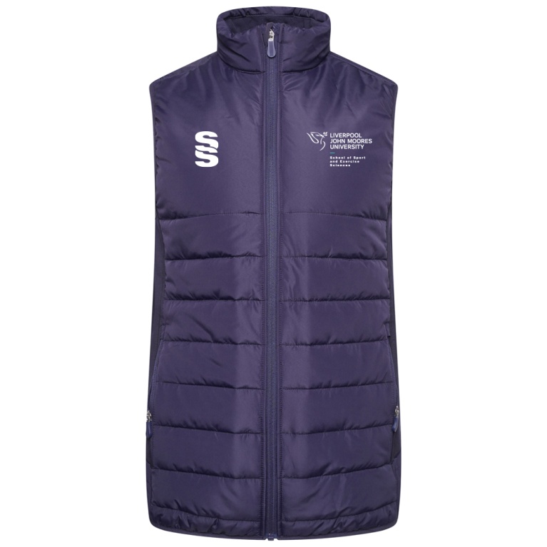 LJMU Sport & Exercise Science - ACTIVE GILET - NAVY