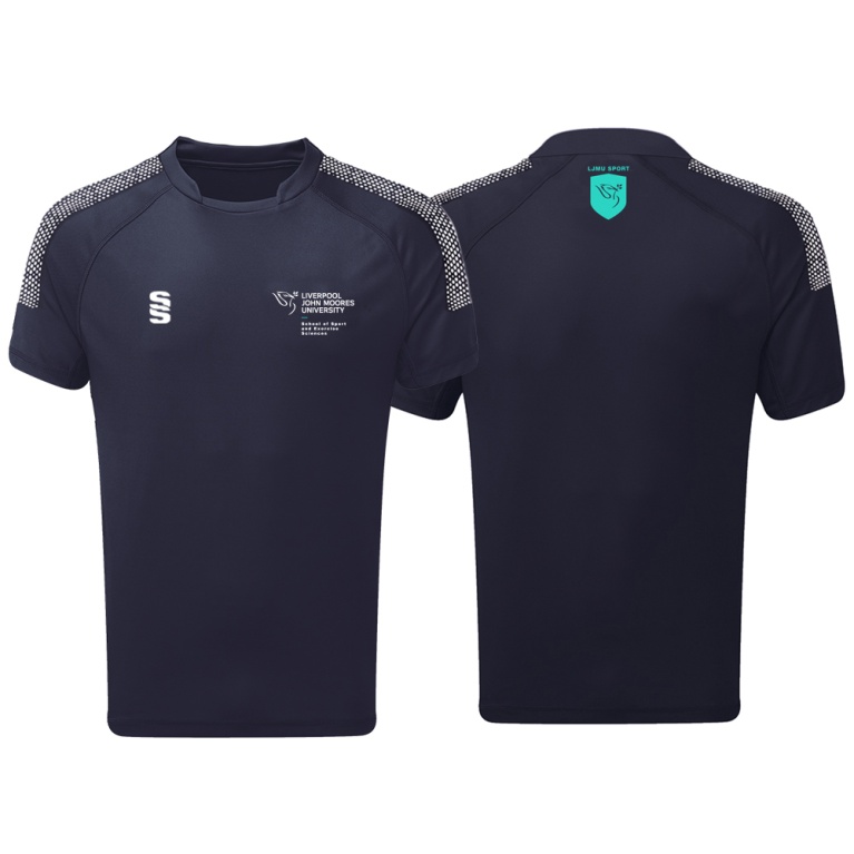 LJMU Sport & Exercise Science - Women's Dual Games Shirt : Navy